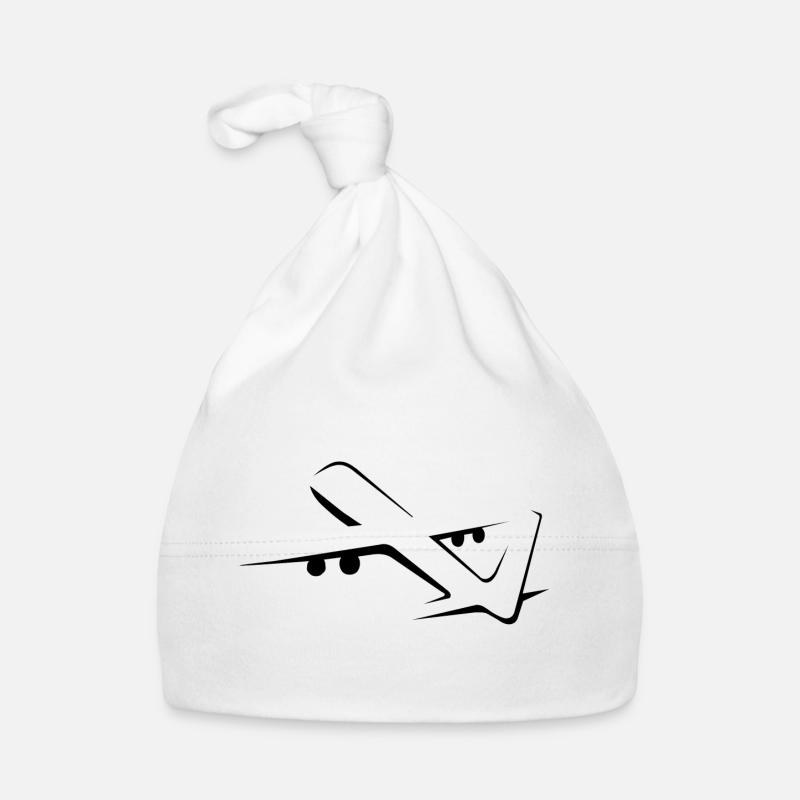 Avion Bonnet bio Bébé