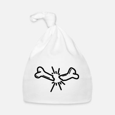 Osso rotto Cappellino ecologico per neonato