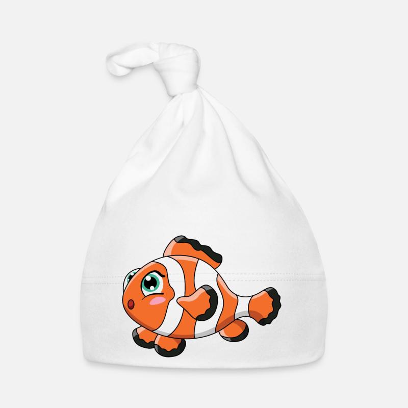 Clownfisch Baby Bio-Mütze