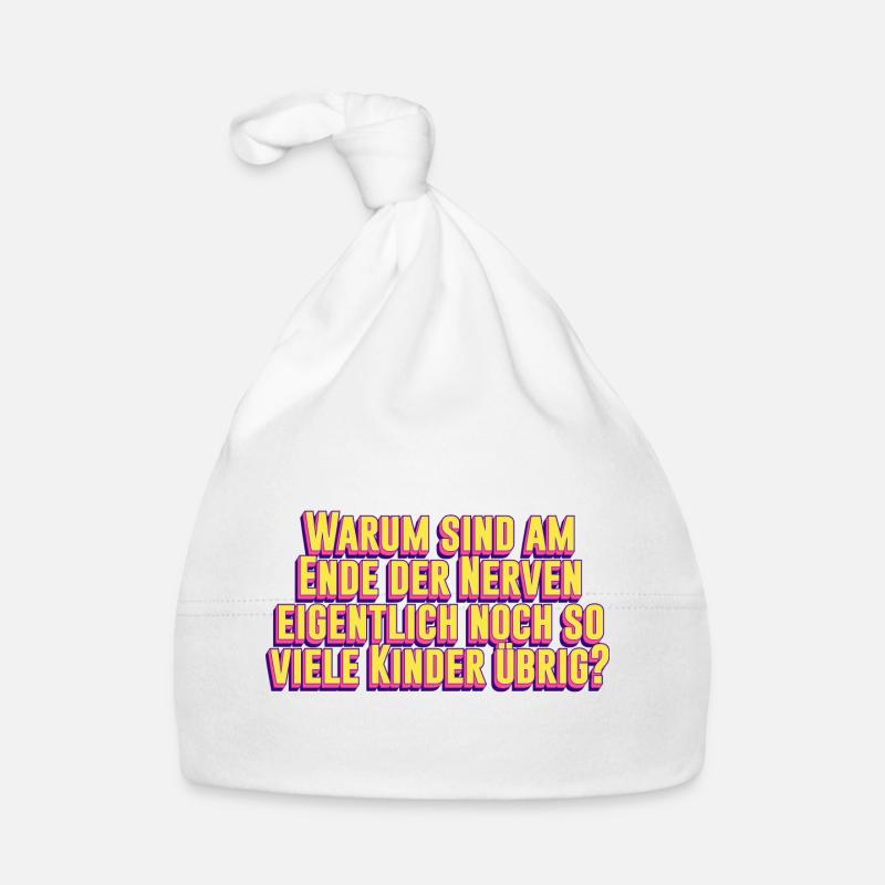 Warum sind am Ende der Nerven eigentlich noch... Baby Bio-Mütze