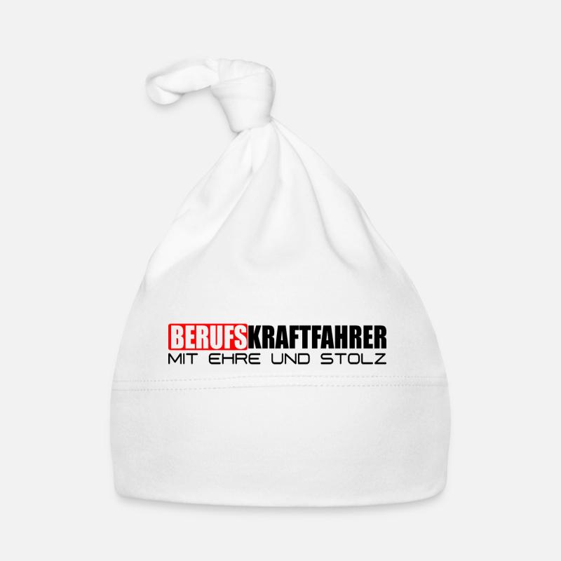 Stolzer Berufskraftfahrer Baby Bio-Mütze