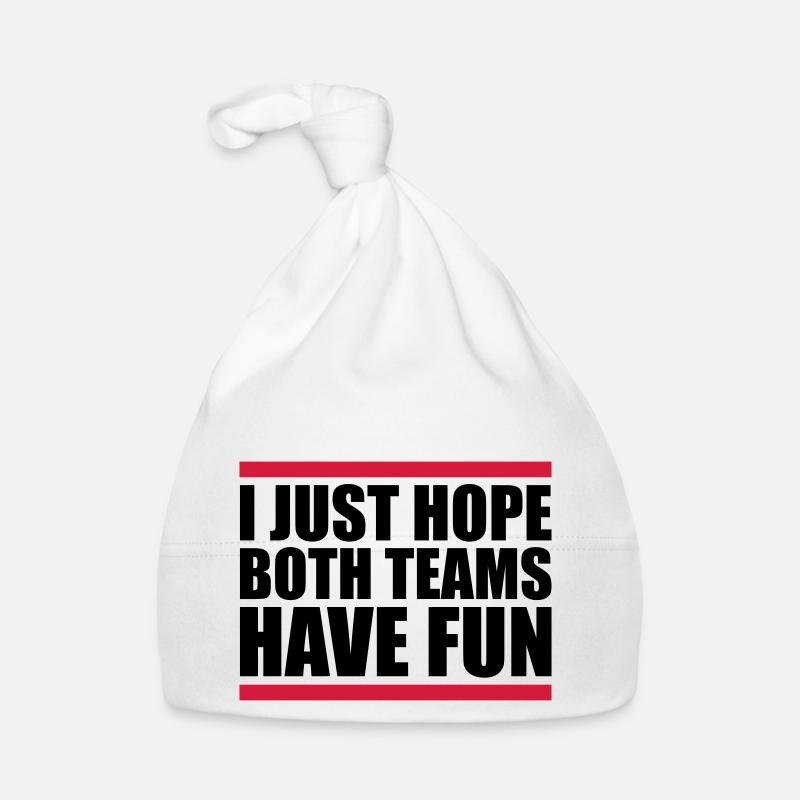 Both Teams Have Fun Baby Bio-Mütze