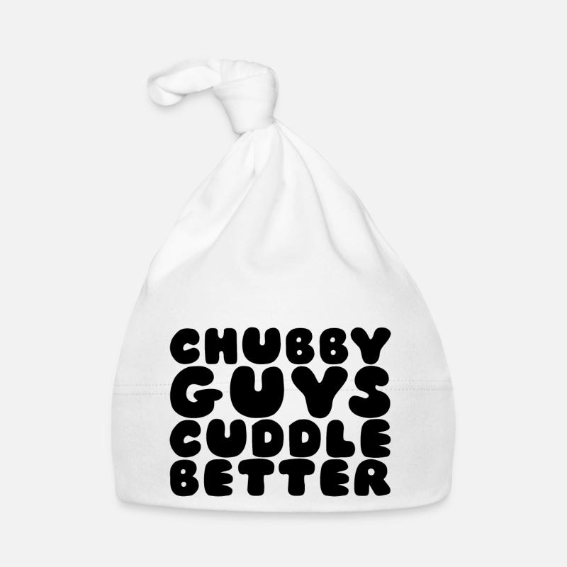 Chubby Guys Cuddle Better Organic Baby Cap