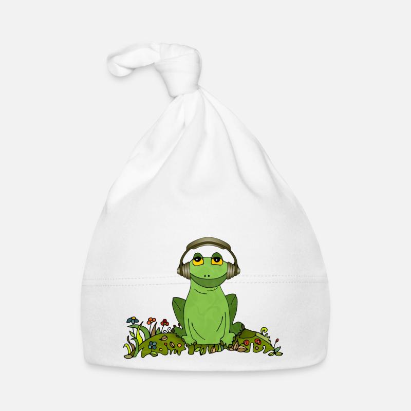 Grenouille Bonnet bio Bébé