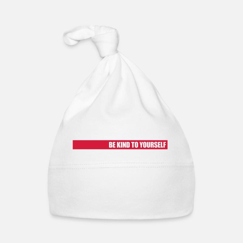 soyez gentil avec vous-même Bonnet bio Bébé