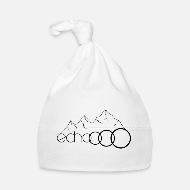 echoooo - Baby Bio-Mütze - Weiß