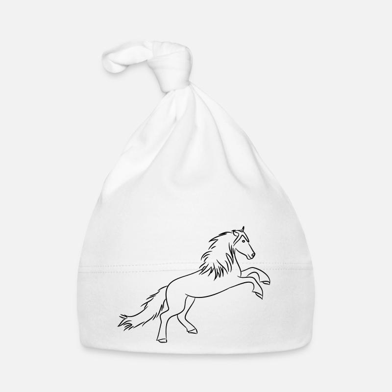 Pferd Baby Bio-Mütze