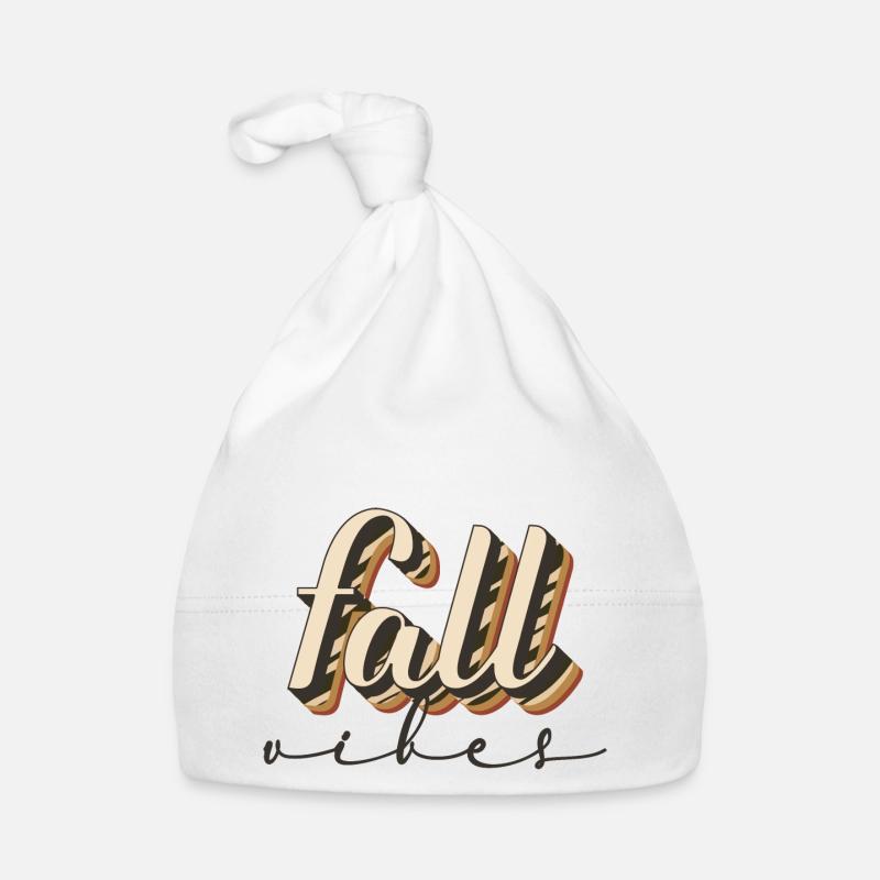 Fall Vibes Organic Baby Cap