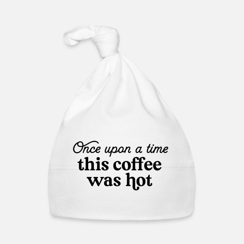 Es war einmal dieser Kaffee war heiß Baby Bio-Mütze