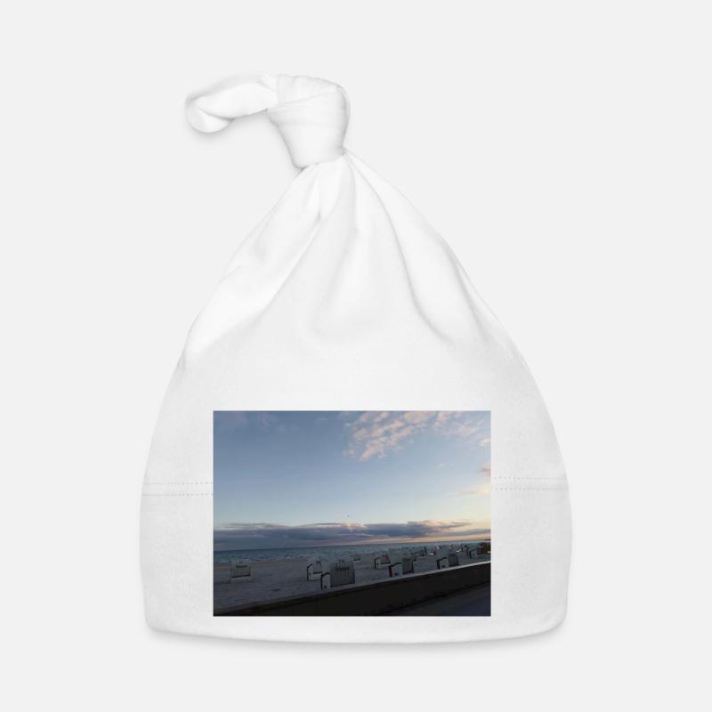 Mer Baltique le soir Bonnet bio Bébé