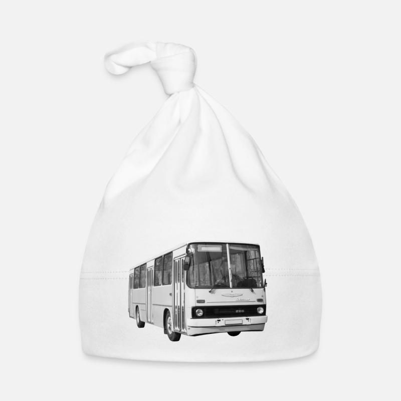 Ikarus 260 Bus Hungary GDR Ostalgie Organic Baby Cap