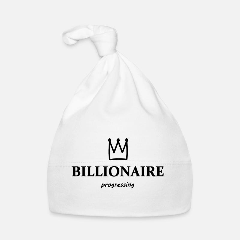 The Billionaire Organic Baby Cap