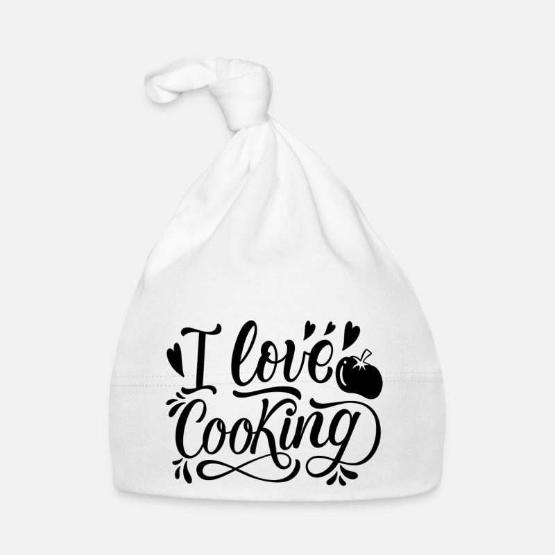 I love Cooking Baby Bio-Mütze