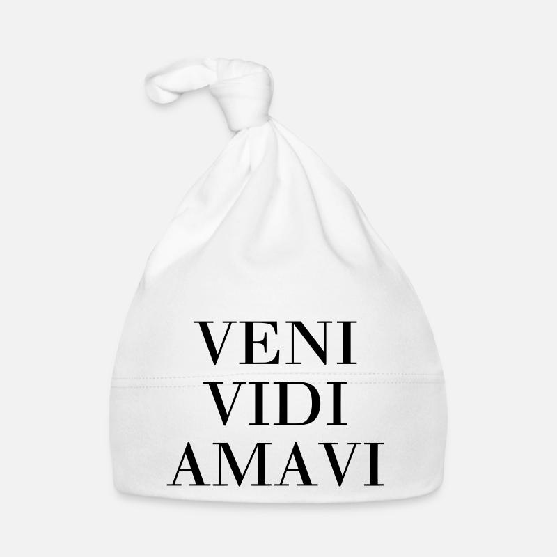 Veni Vidi Amavi Bonnet bio Bébé