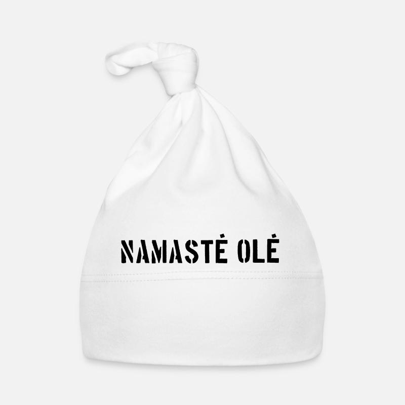 Yoga Stuff / Namaste Ole Logo Organic Baby Cap
