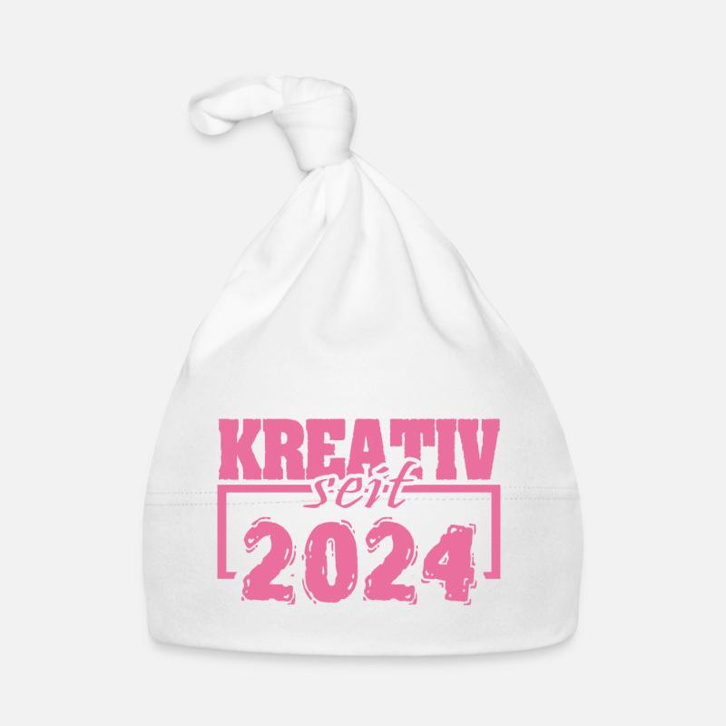 Malerei 2024 Baby Bio-Mütze