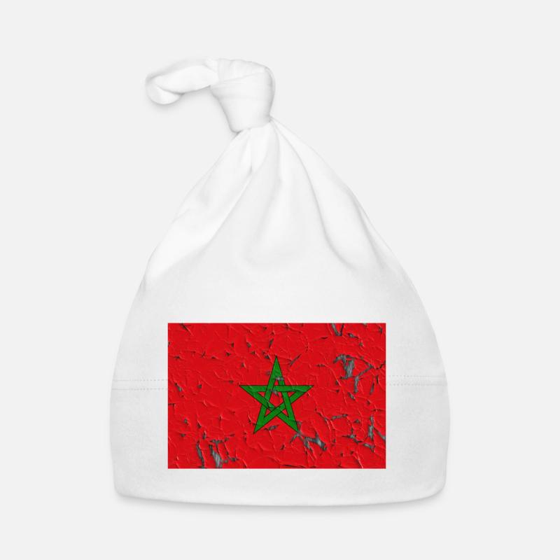Cadeau pour le Maroc Bonnet bio Bébé