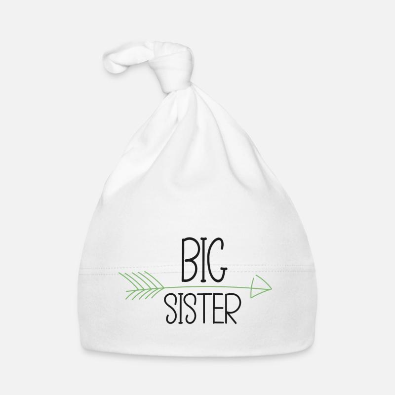 Große Schwester - Große Schwester Baby Bio-Mütze
