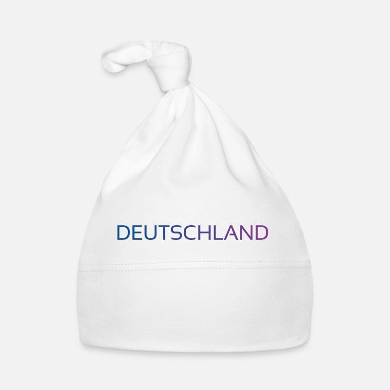 Germany - Organic Baby Cap - white