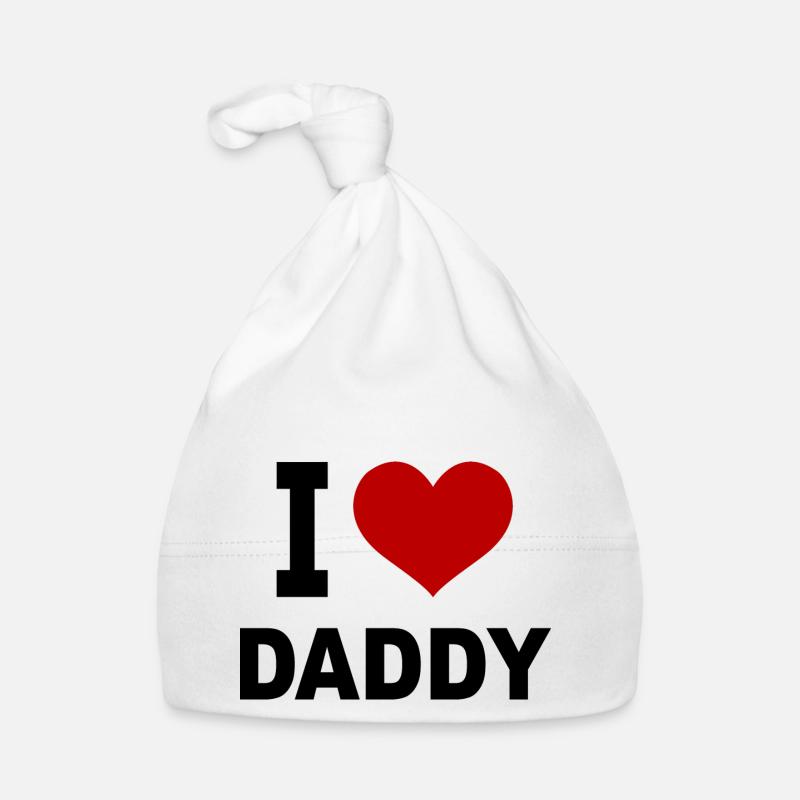 I love Daddy Baby Bio-Mütze