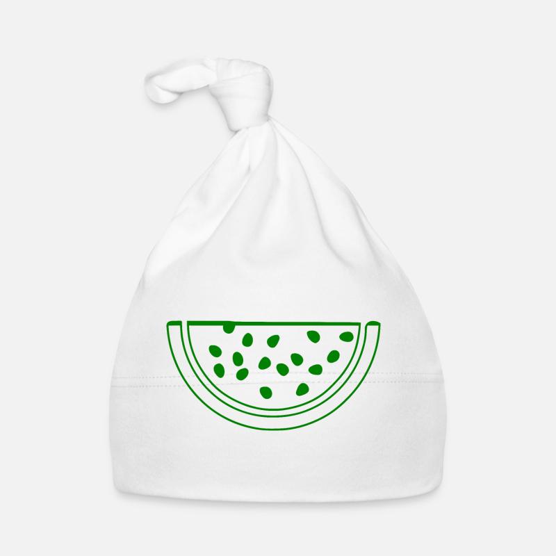 Wassermelone Baby Bio-Mütze