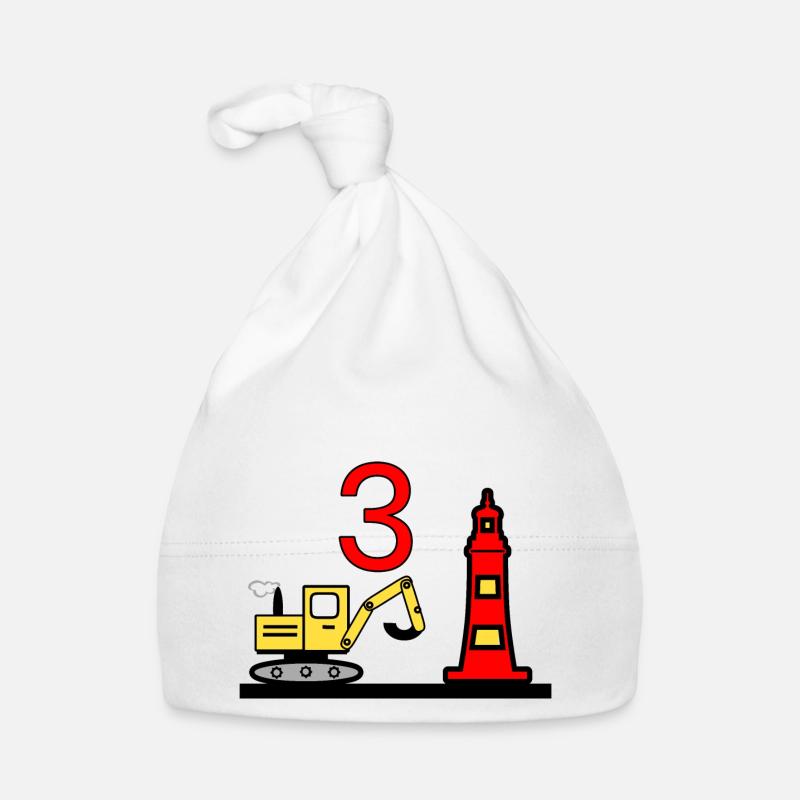 Bagger Baby Bio-Mütze