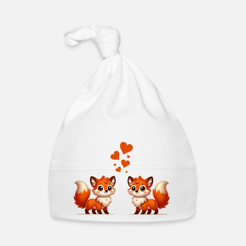 fuchs comic love Baby Bio-Mütze