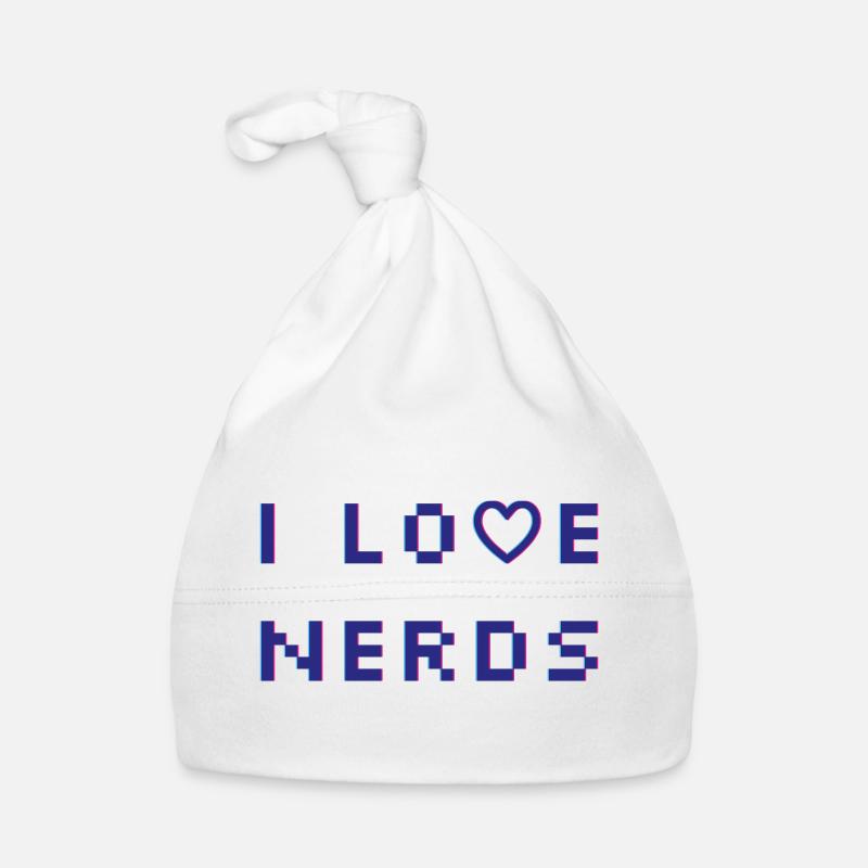 I love Nerds Organic Baby Cap