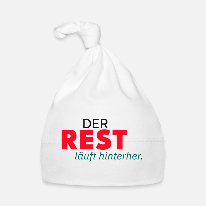 Der Rest läuft hinterher. Baby Bio-Mütze