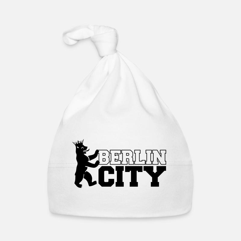 berlin_city_1 Organic Baby Cap