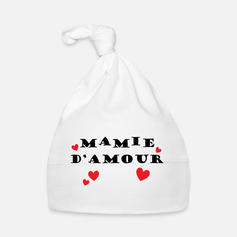 Mamie d'Amour Bonnet bio Bébé