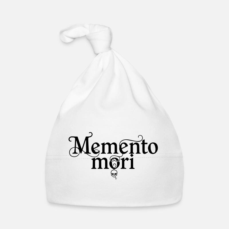 Memento Mori - Stoic Wisdom Philosophy Organic Baby Cap