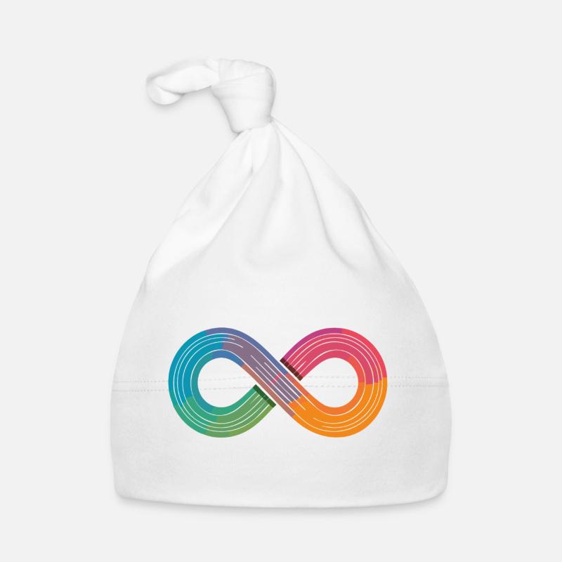 Unendlicher Regenbogen oder doch einfach nur Flow? Baby Bio-Mütze