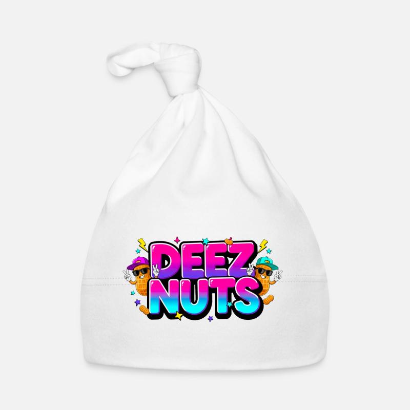 Deez Nuts – lustiges Graffiti Bunt Baby Bio-Mütze