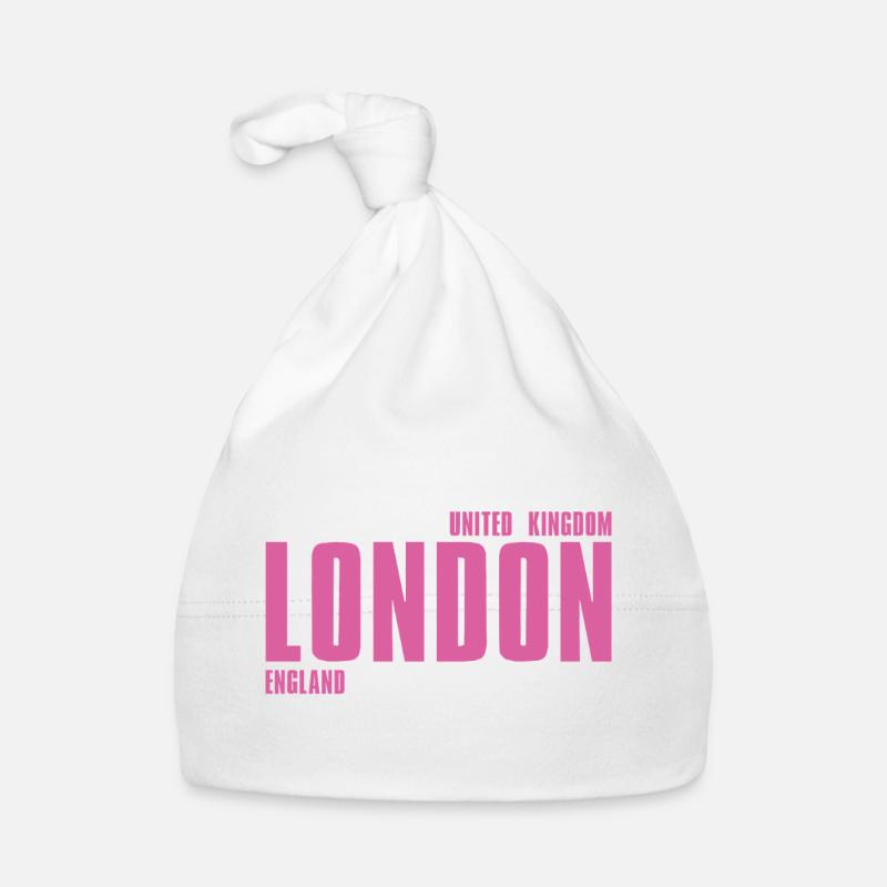 Londres – Angleterre Lyric Design Bonnet bio Bébé