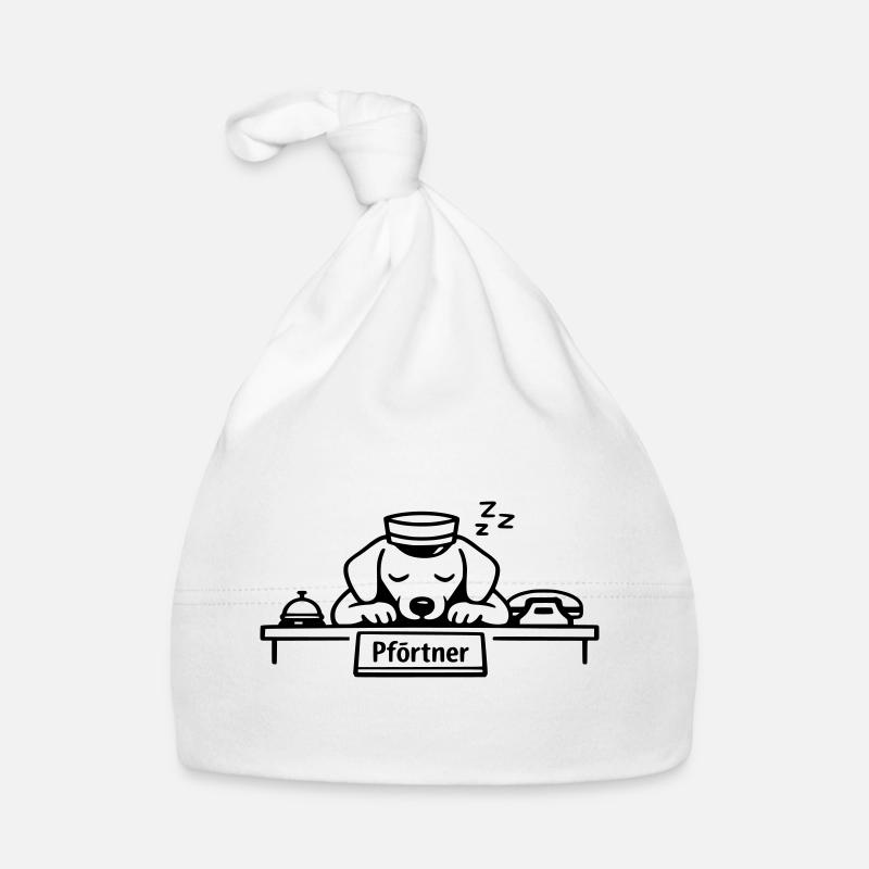 Doorman Dog Sleeping Organic Baby Cap