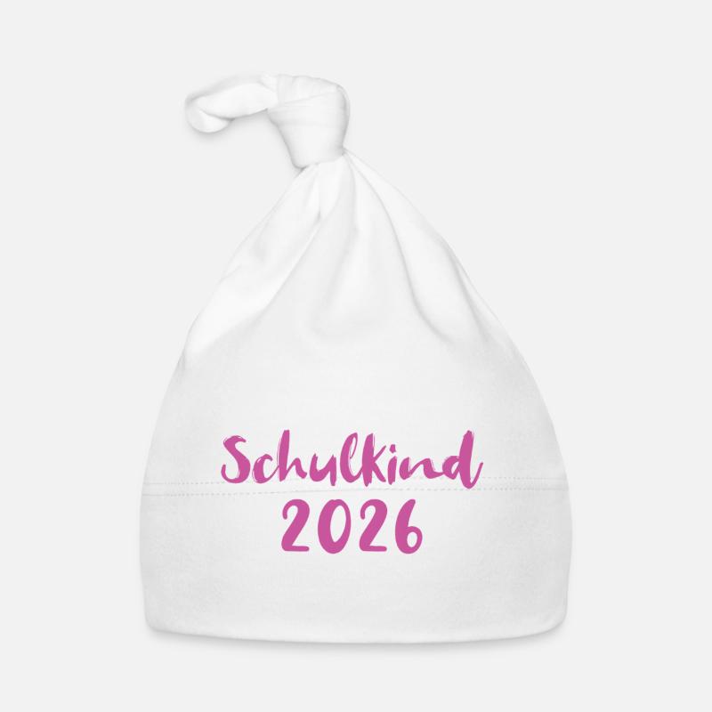 Schoolchild 2026 Organic Baby Cap