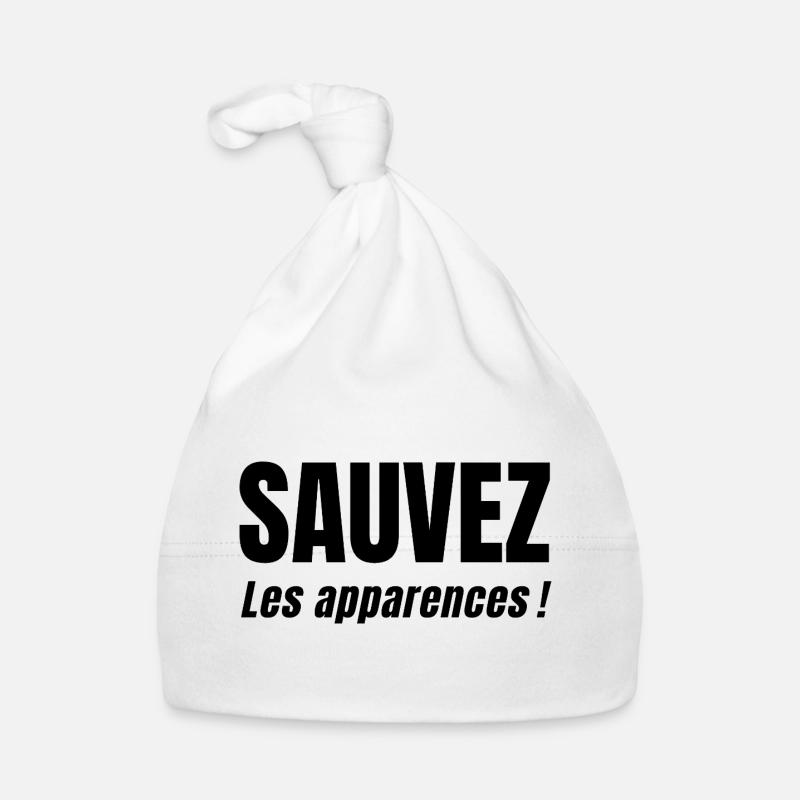 SAUVEZ LES APPARENCES ! Bonnet bio Bébé