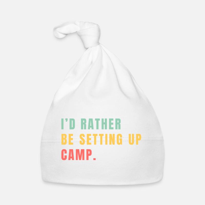 Better tent construction than everyday life Organic Baby Cap