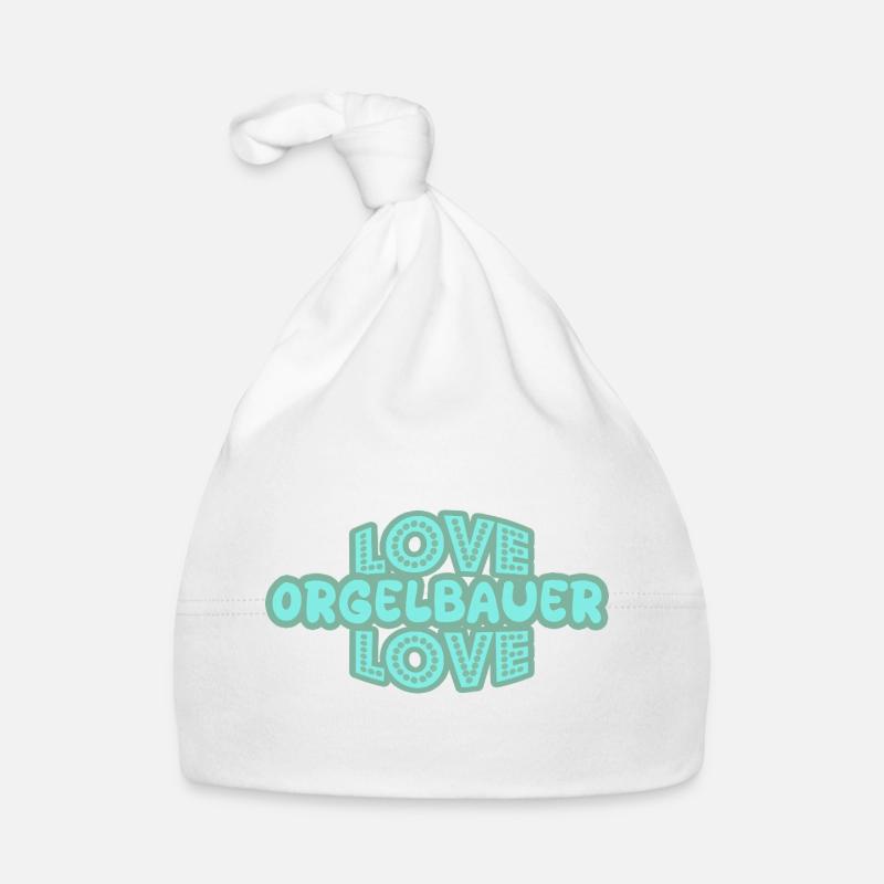 Orgelbauer als Berufung Baby Bio-Mütze