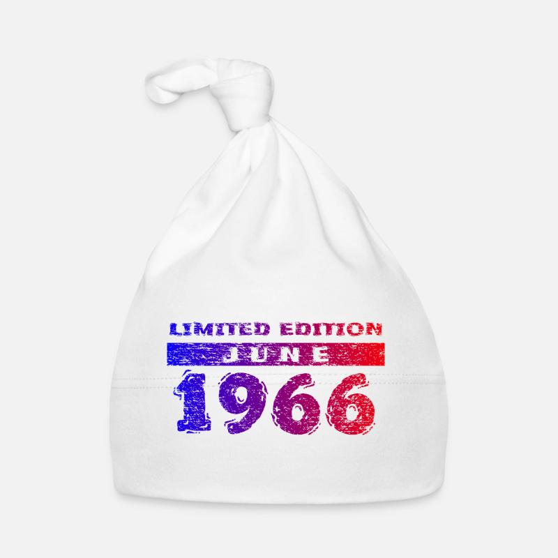 60e anniversaire Édition Limitée 06/1966 Bonnet bio Bébé