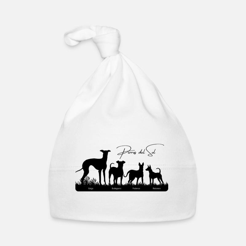 Perros del Sol 4 perros Baby Bio-Mütze
