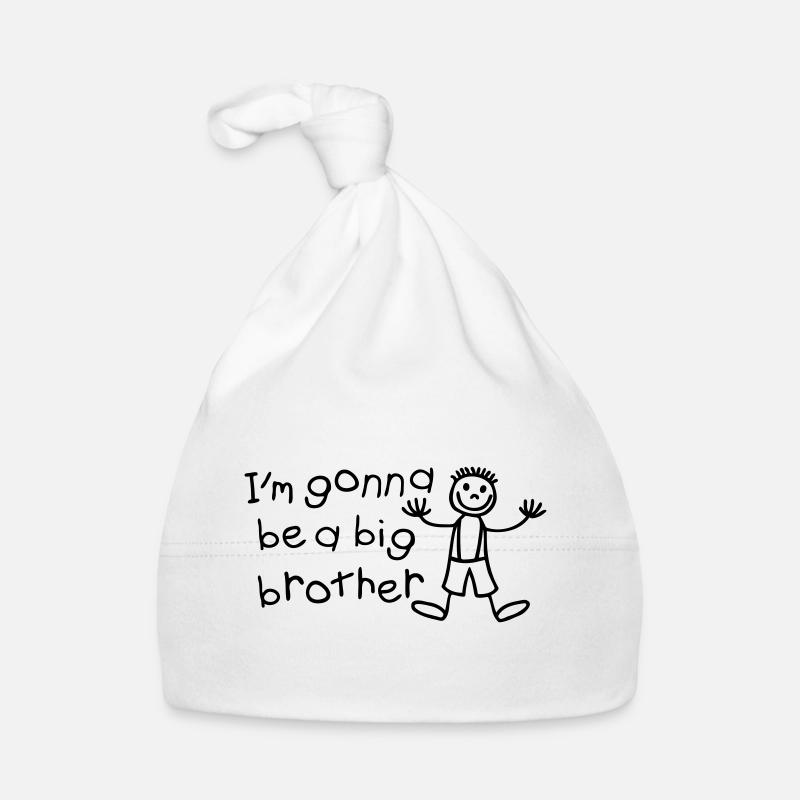 I'm gonna be a big brother Organic Baby Cap