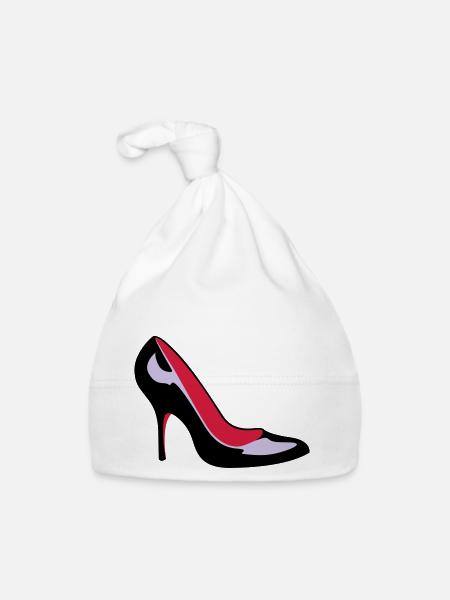 Shoe2 - Bonnet bio Bébé - blanc - Devant