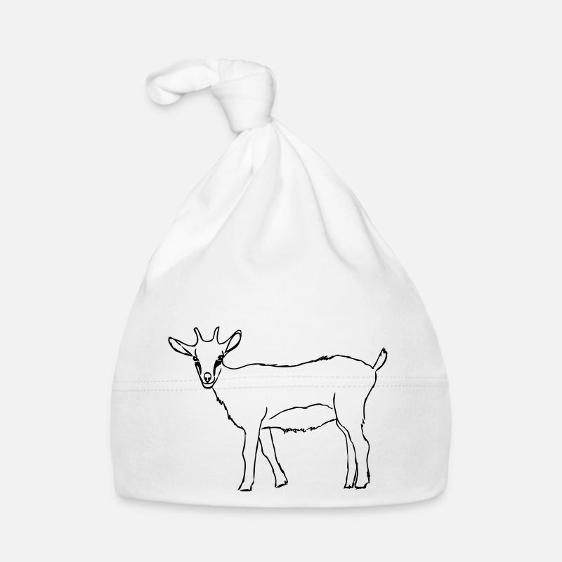 Ziege Baby Bio-Mütze