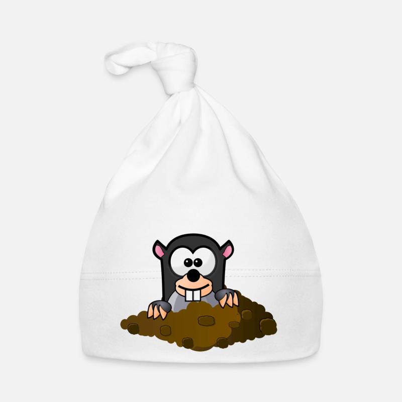 Maulwurf Baby Bio-Mütze