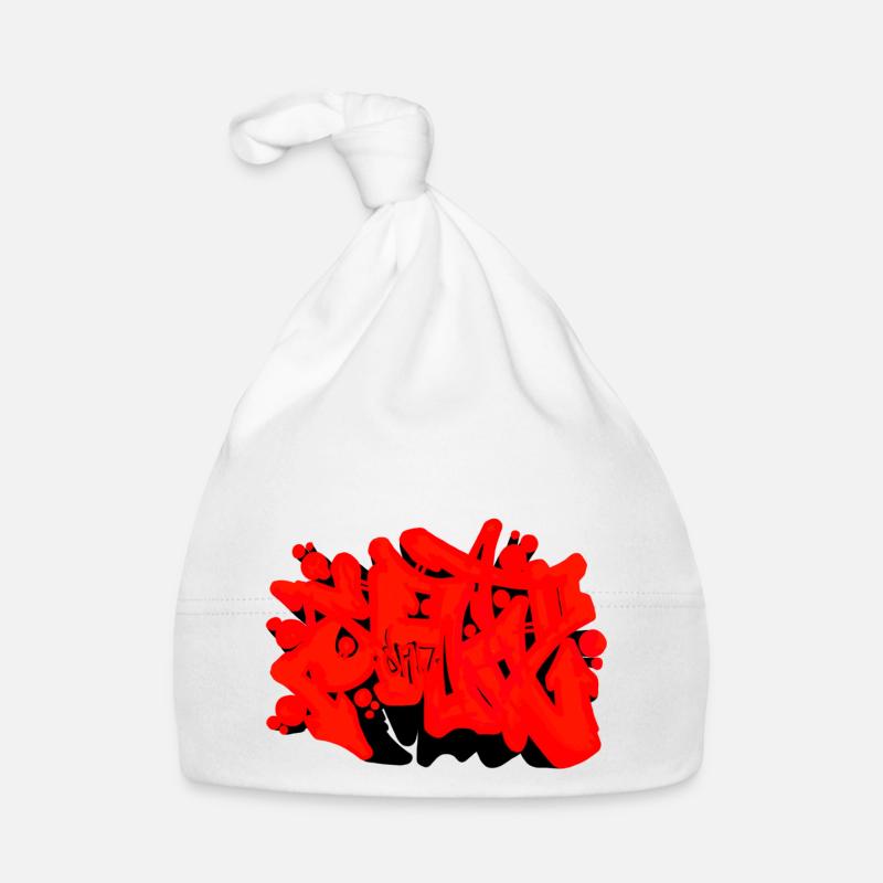 SAD graffiti Organic Baby Cap