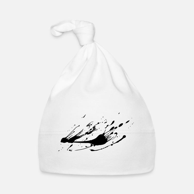 Paint splash image # Organic Baby Cap