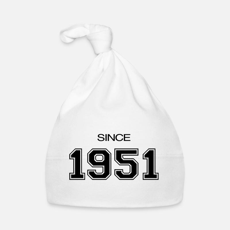 1951 Geburtstagsgeschenk Baby Bio-Mütze