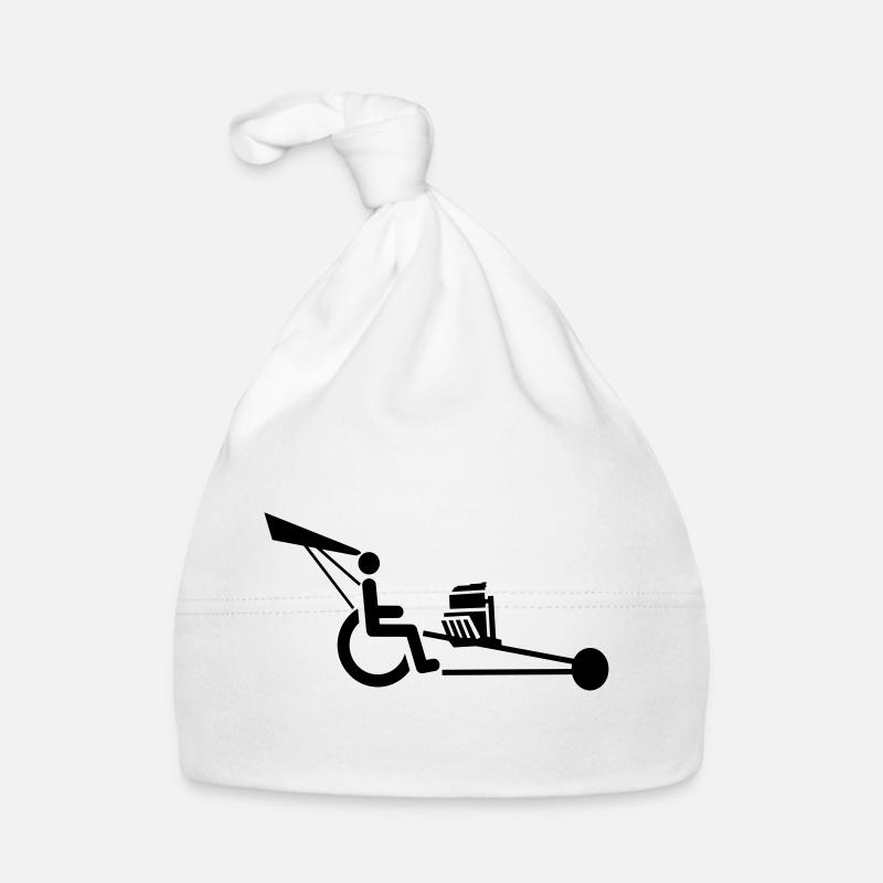 Bild eines Rollstuhls mit V8-Motor # Baby Bio-Mütze
